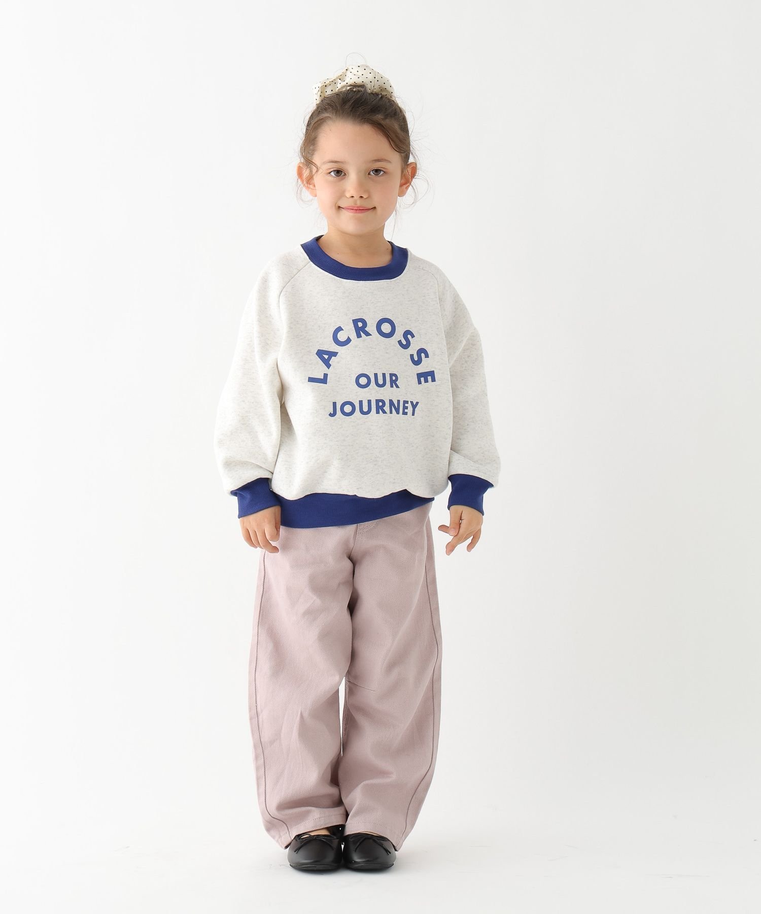 Разноцветные брюки-бочонки / 100-120 см / 629893 GLOBAL WORK, Dark denim 88 — фото 2