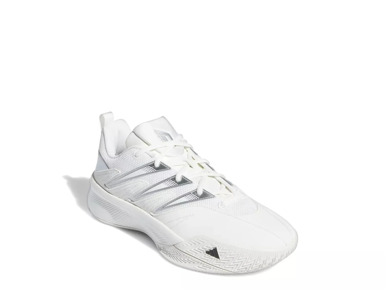

Кроссовки Adidas Lillard Dame Certified 3 — детские, белые/черные