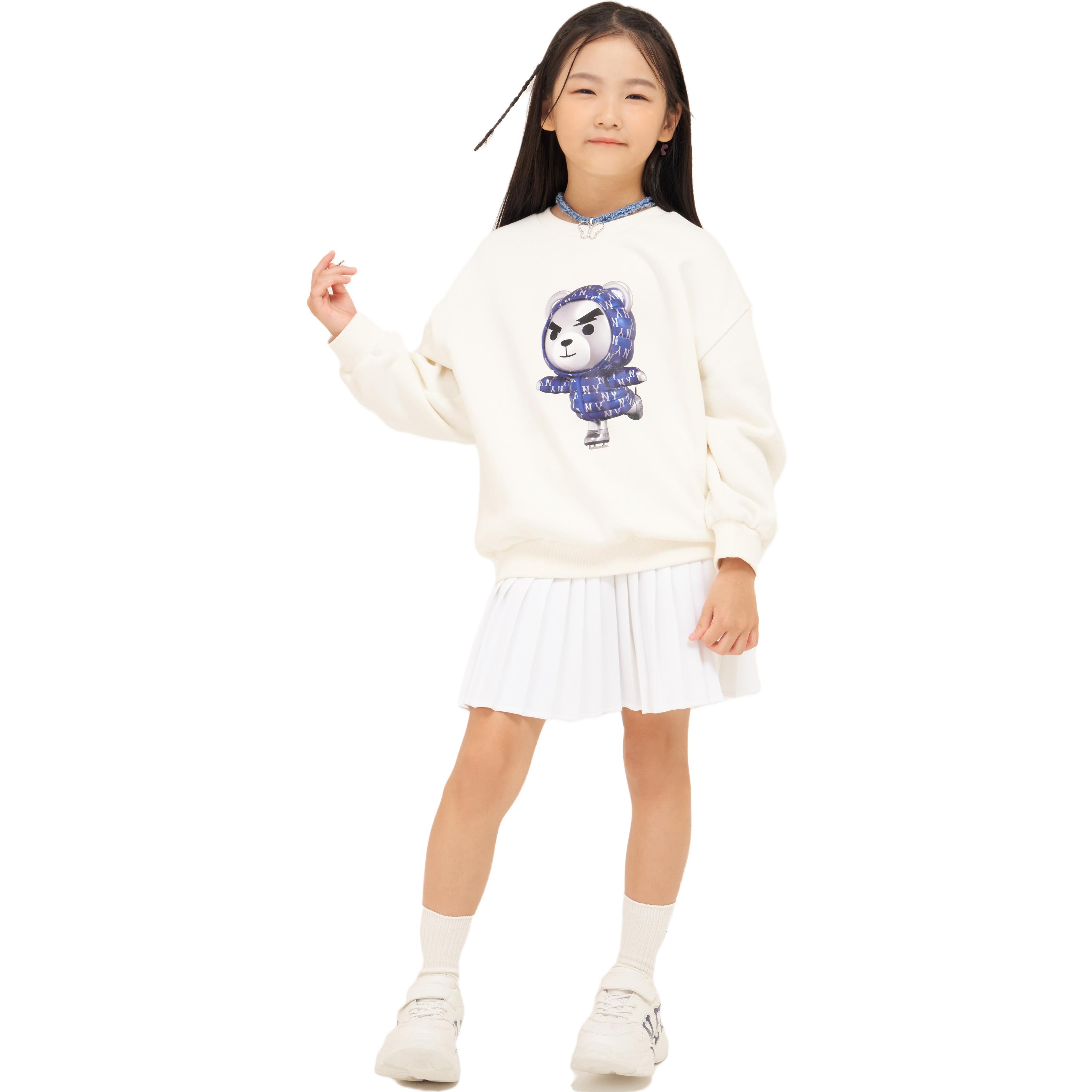 MLB Свитшот New York Yankees FW24 Cream Kids' — фото 4