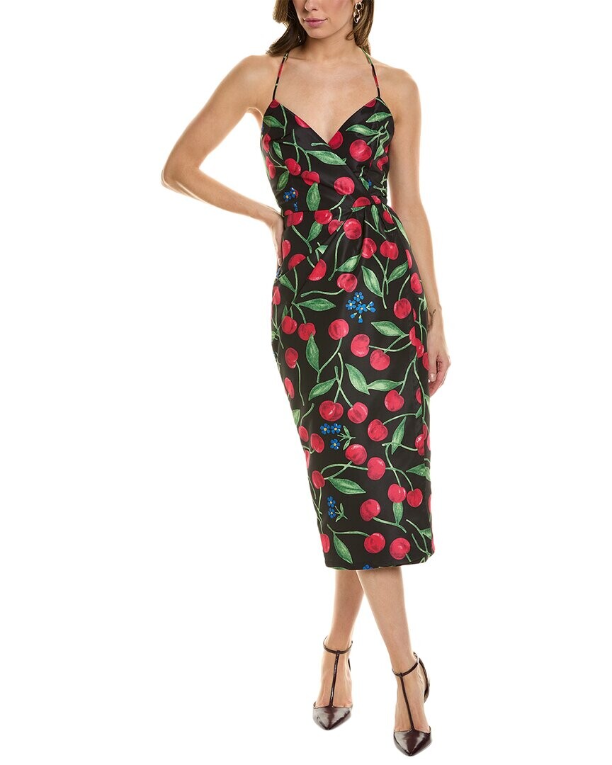 

Платье миди Carolina Herrera, черный