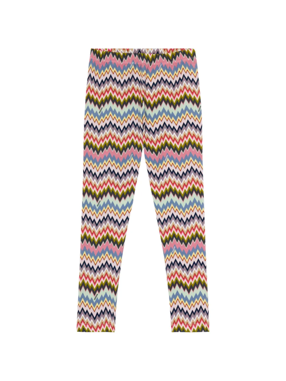 

Леггинсы с зигзагообразным узором Missoni Kids, розовый