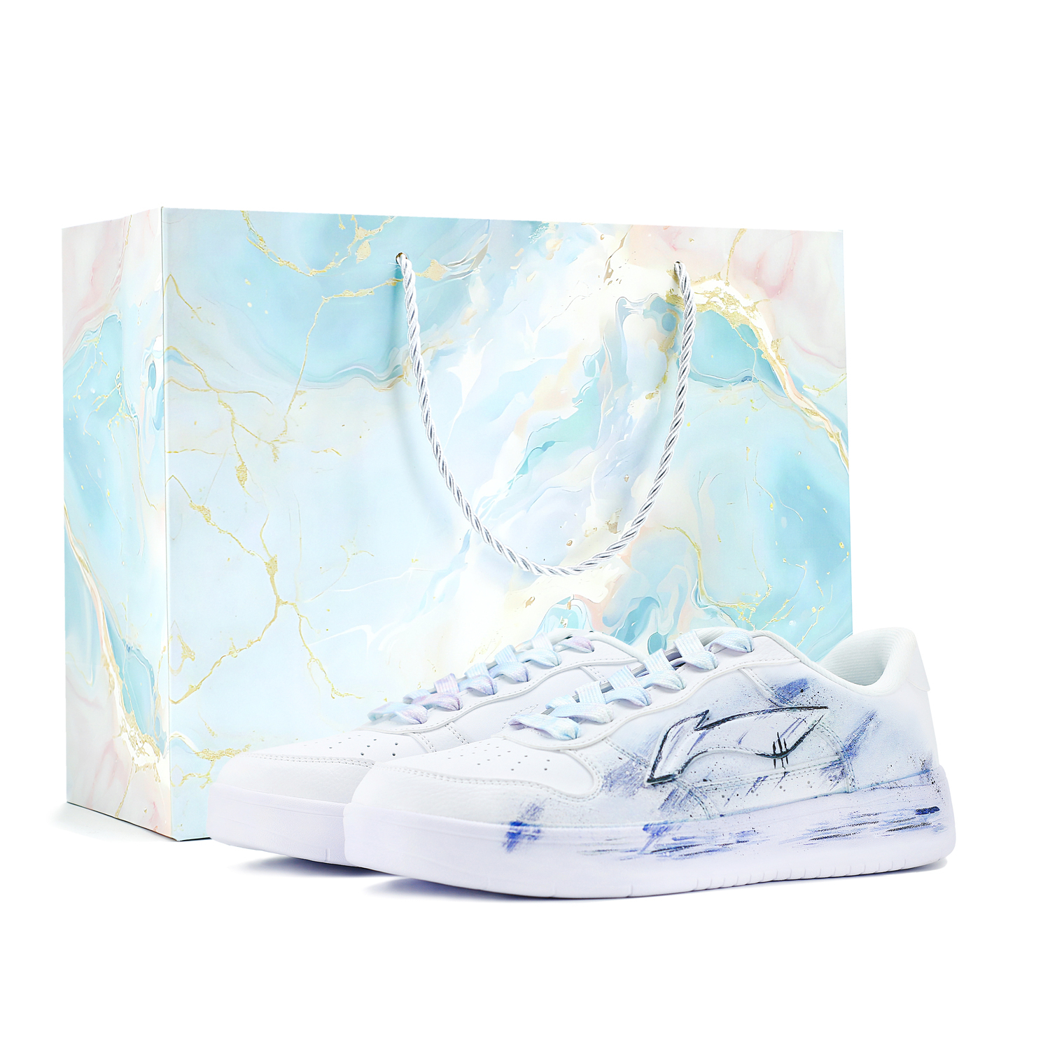 

Износостойкие низкопрофильные скейтбордистские кроссовки LiNing для понтонных лодок, увеличивающие высоту, унисекс., светлый фиолетовый