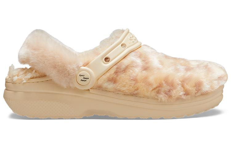 Шлепанцы Crocs Kyary Pamyu Pamyu x Fur Sure Clog 'What If?', кремовый — фото 3