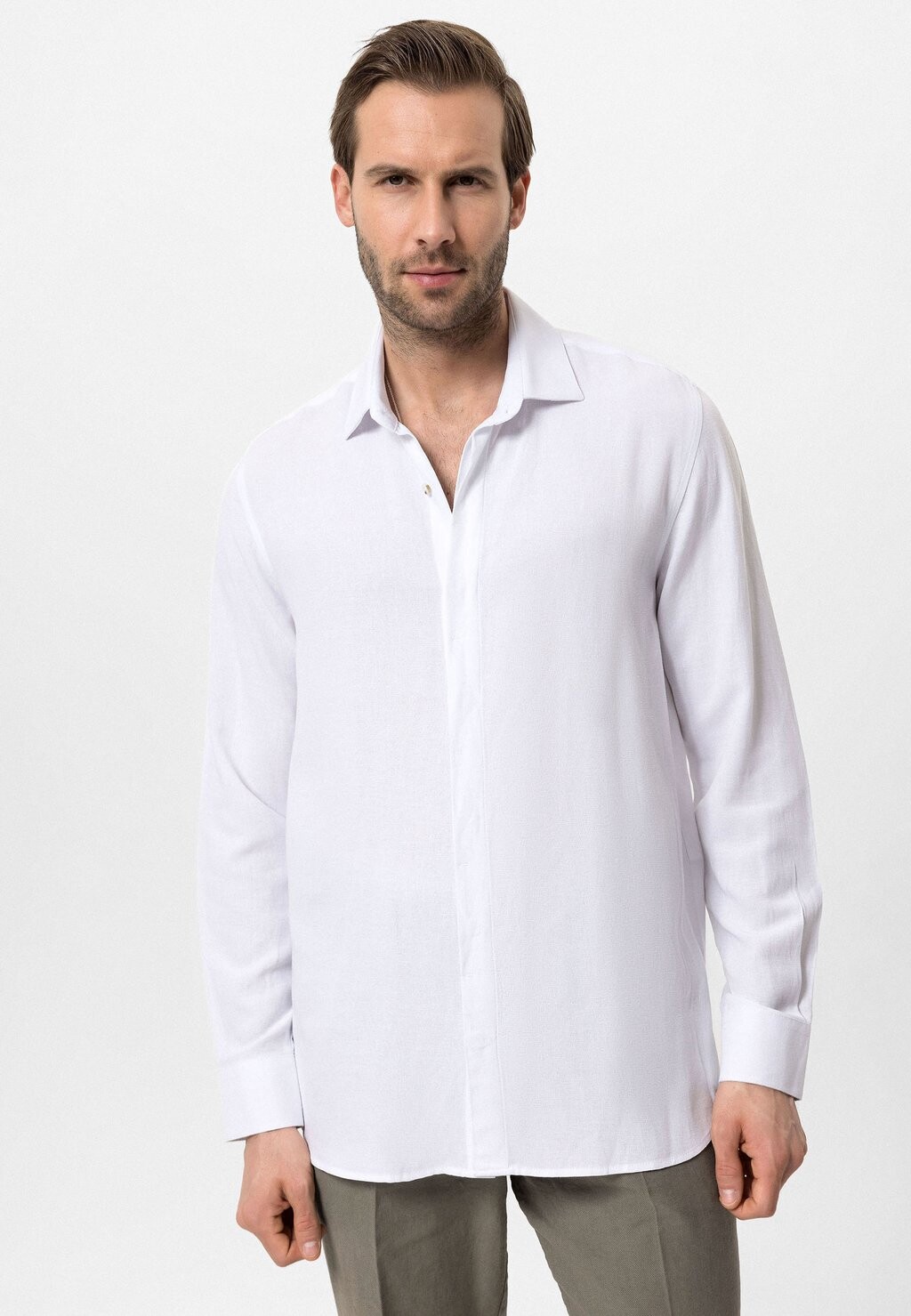 

REGULAR FIT Andorra Antioch, Рубашка белый