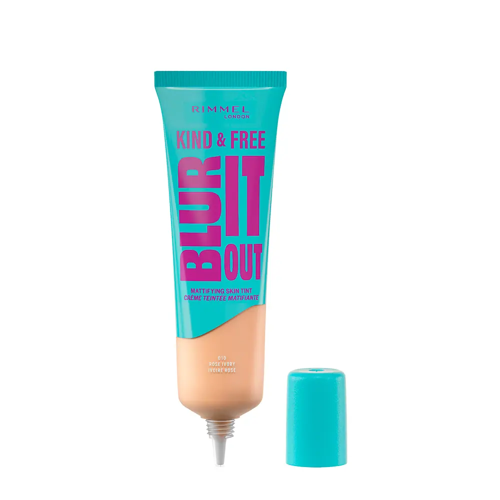 Праймер Kind & free blur it out base efecto mate Rimmel London, цвет 010-Rose Ivory, 30 мл. — фото 2
