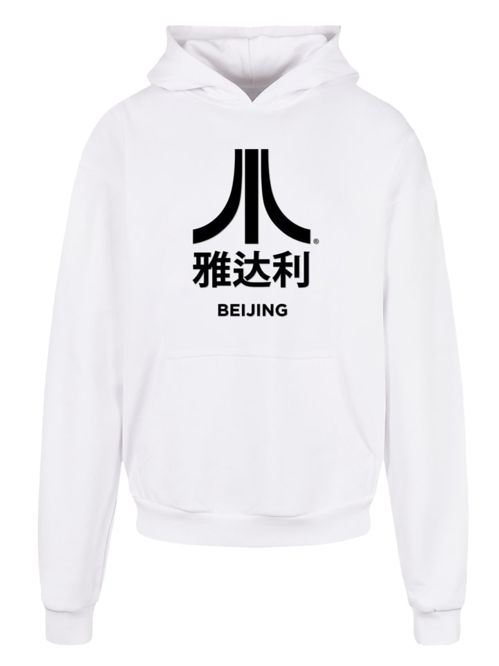 

Пуловер F4NT4STIC Heavy Hoodie Atari Beijing Retro Arcade Games, белый