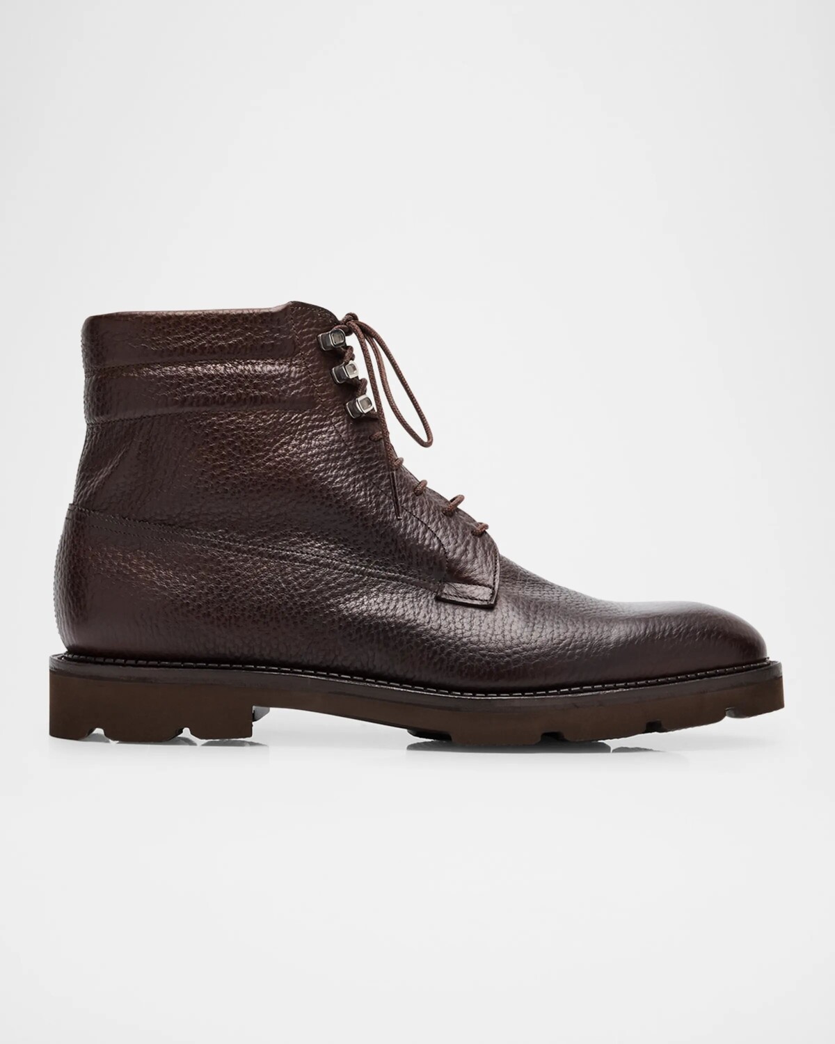 

Мужские походные ботинки из зерненой кожи ольхи John Lobb, цвет Burnt Umber, Желтый, Мужские походные ботинки из зерненой кожи ольхи John Lobb, цвет Burnt Umber