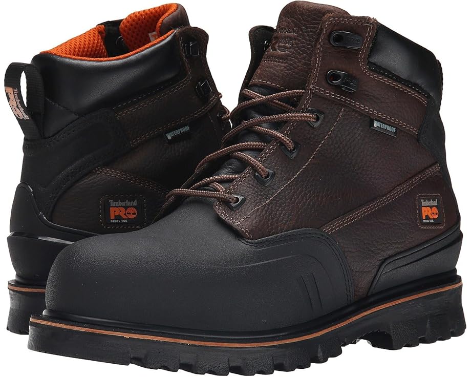

Ботинки Timberland PRO 6" Rigmaster XT Steel Safety Toe Waterproof, коричневый