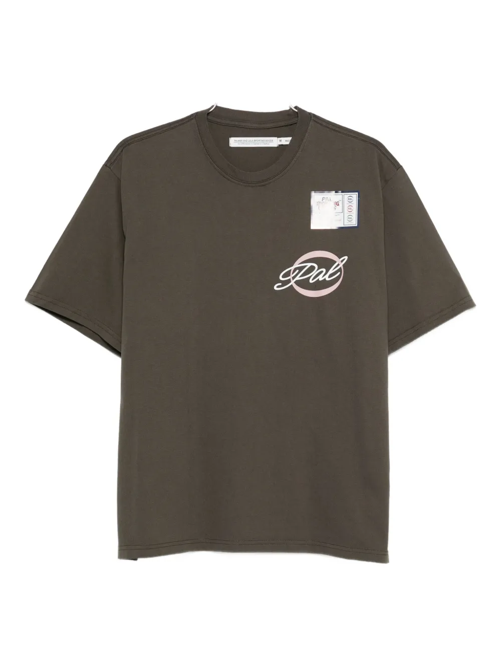 

Футболка с принтом логотипа Pal Sporting Goods, коричневый