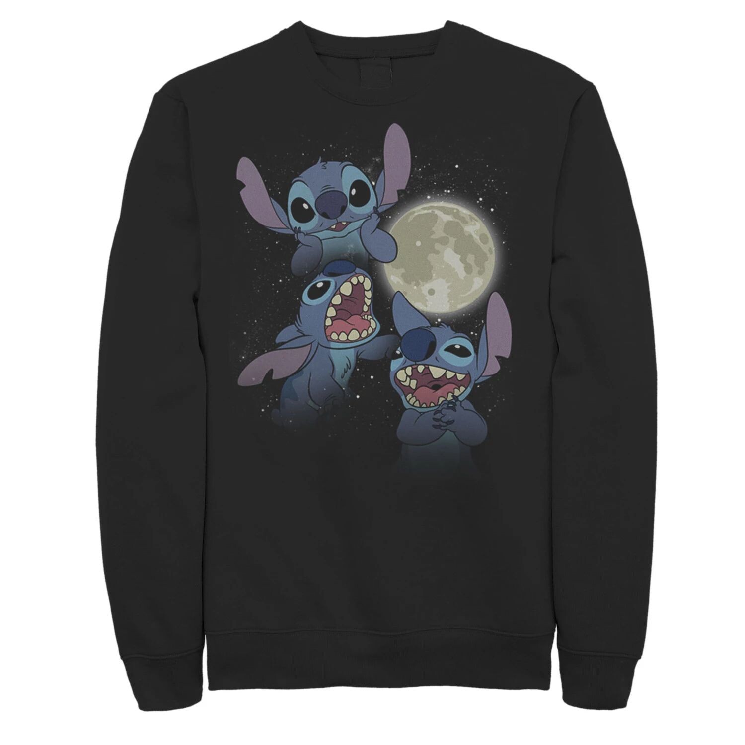 

Мужской свитшот Disney Lilo & Stitch Moonlight Collage