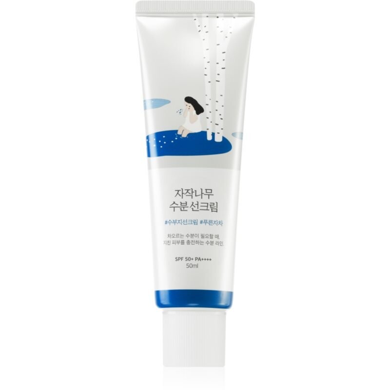 

ROUND LAB Birch Juice Moisturizing Sunscreen увлажняющий защитный крем SPF 50+ 50 мл