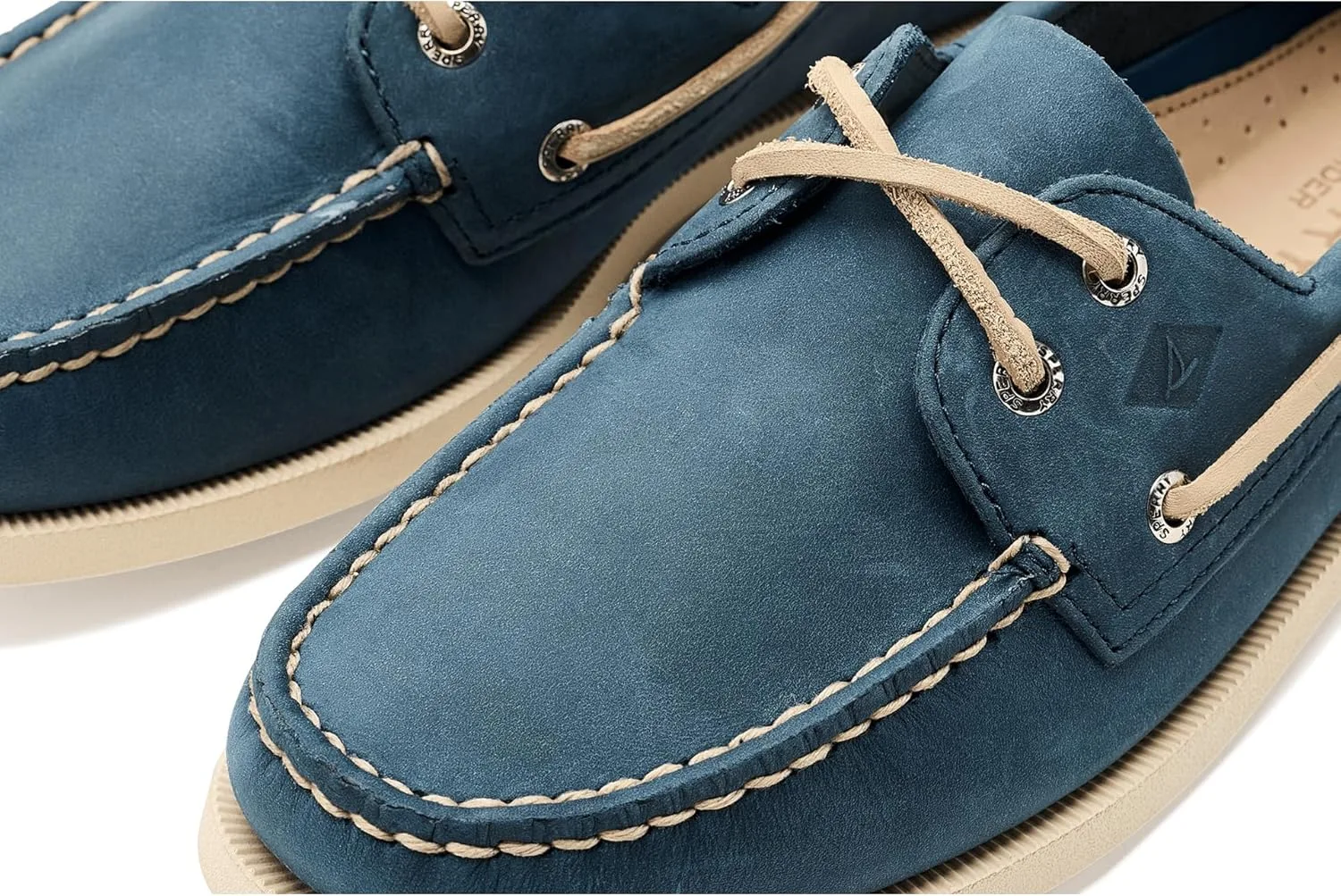 Мужские классические туфли Sperry A/O с двумя люверсами на шнуровке, темно-синие, размер EU 44 — фото 2