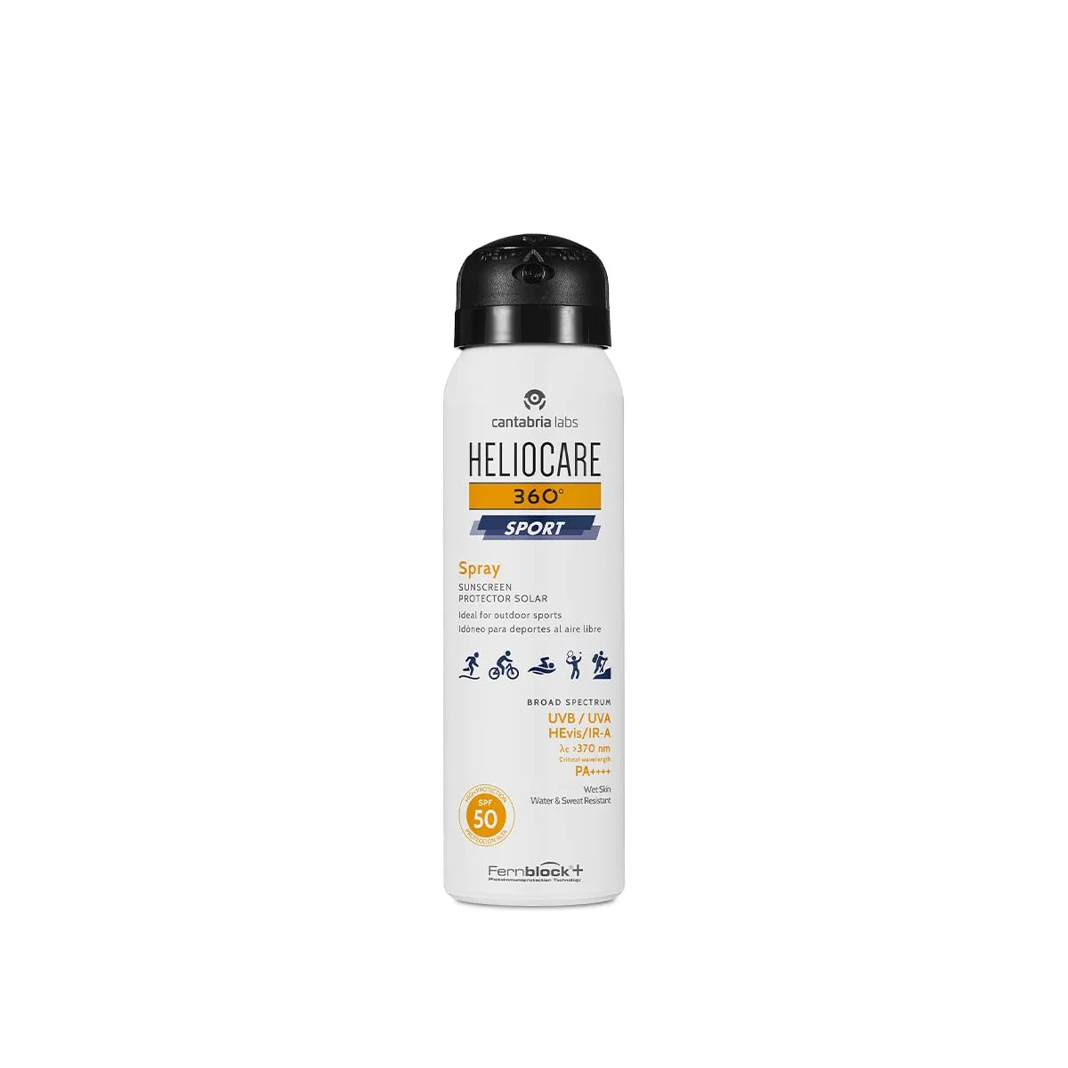 Спортивный спрей-солнцезащита SPF 50 «Heliocare 360º Sports» от CANTABRIA LABS Cantabria Labs