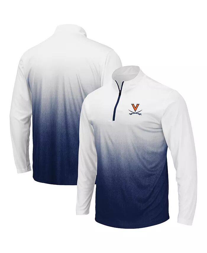 

Мужская темно-синяя толстовка Virginia Cavaliers Magic с застежкой-молнией на четверть длины Colosseum