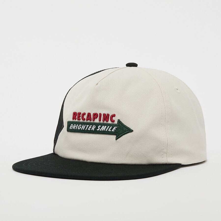

Бейсболка Hommage Graphics - 5 Panel Recap, цвет natural/black