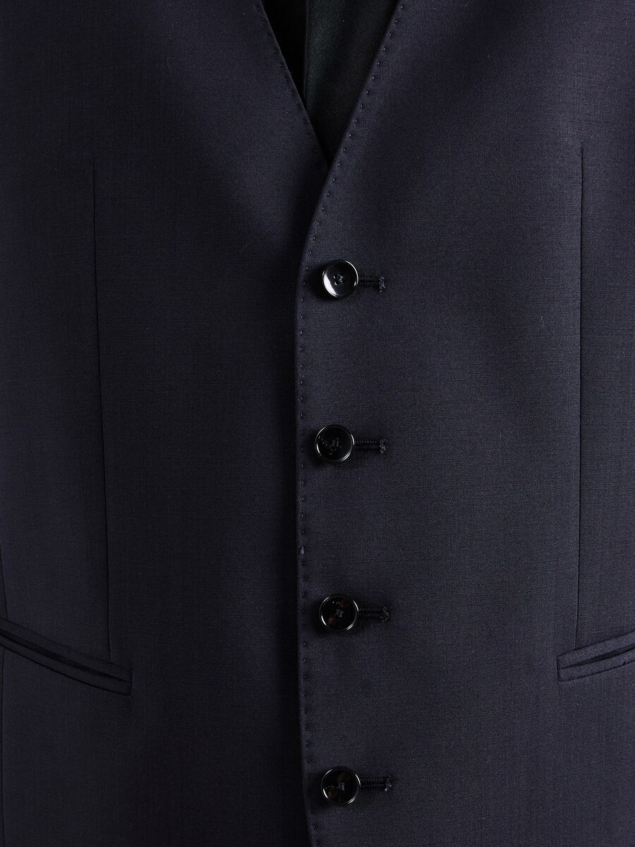 Костюмный жилет BOSS Suit Vest H-Huge, темно-синий — фото 3