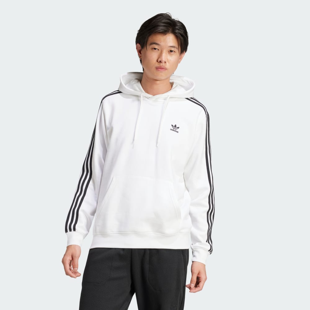 

Худи Adidas Adicolor Classics 3-Stripes Hoodie, белый