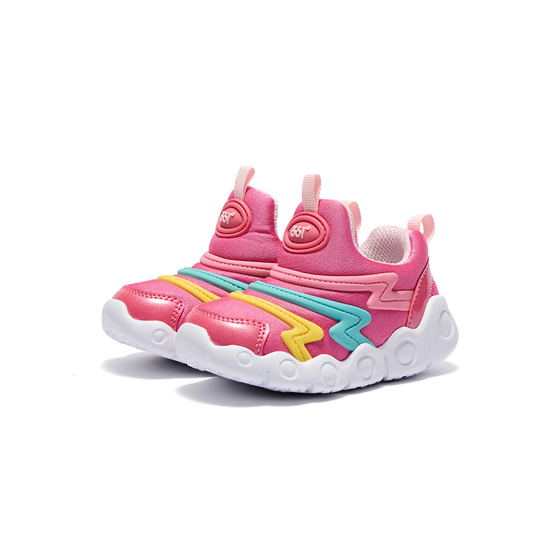 361°KIDS Амортизирующие, износостойкие повседневные туфли Pink Kids' — фото 3