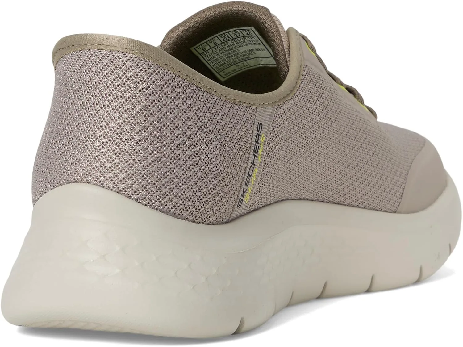 Мужские слипоны Skechers Go Walk Flex Netro без использования рук — фото 4