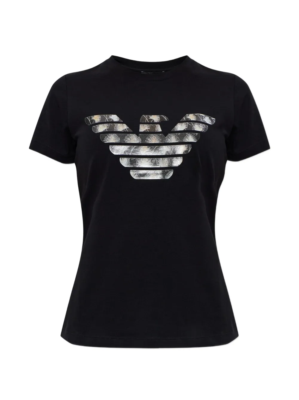 

Футболка с логотипом в виде орла Emporio Armani, черный