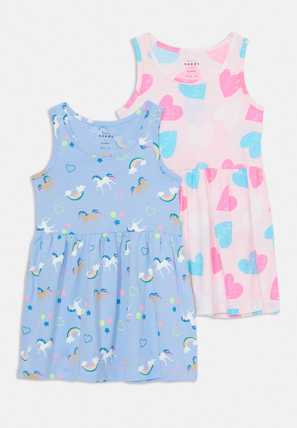 

Платье из джерси VINEO TANK DRESS 2 PACK Name it, цвет Serenity/Ballerina