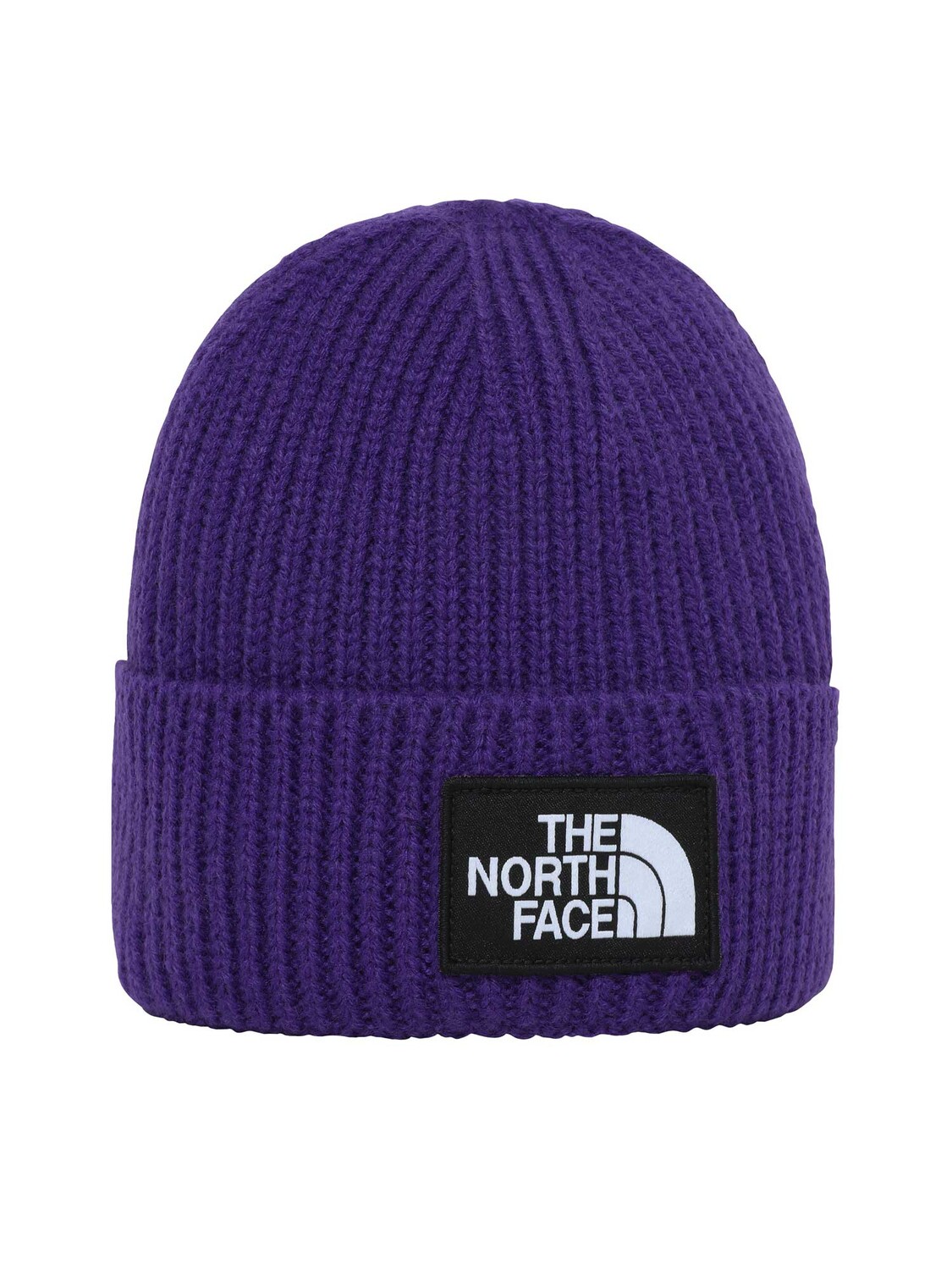 

Бейсболка The North Face TNF LOGO BOX CUFFED BEANIE, фиолетовый