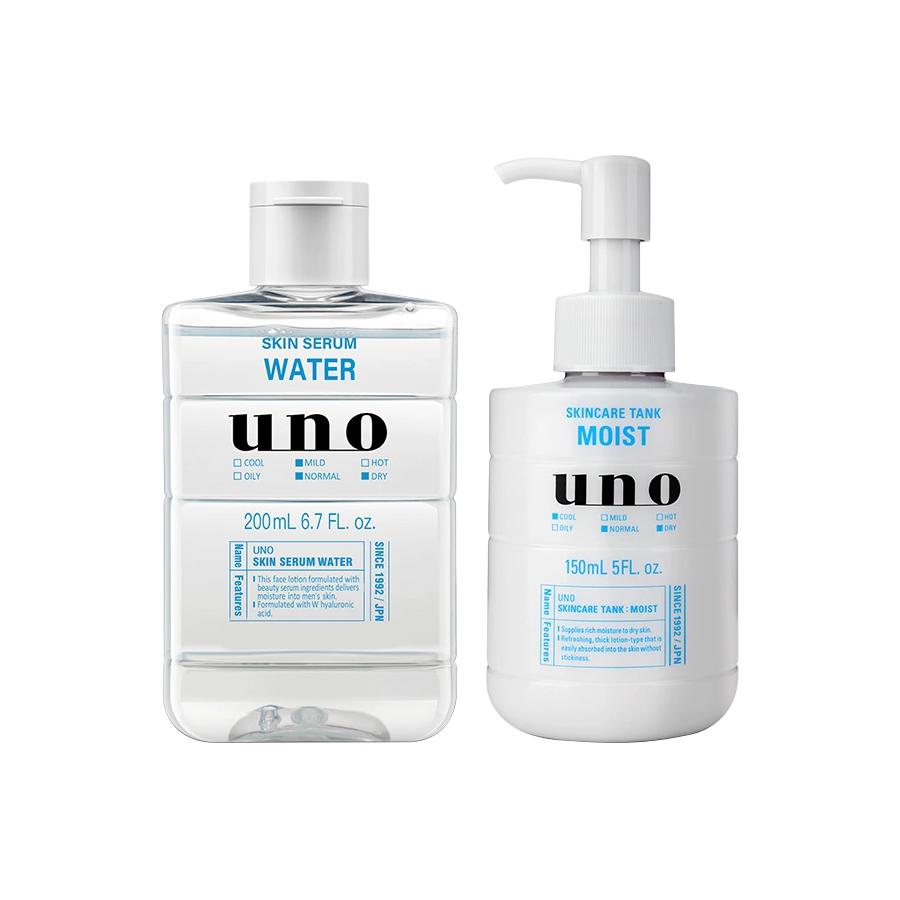 

Набор для ухода за кожей: тоник и эмульсия для контроля жирности, увлажняющий, освежающий, 200мл+160мл Uno