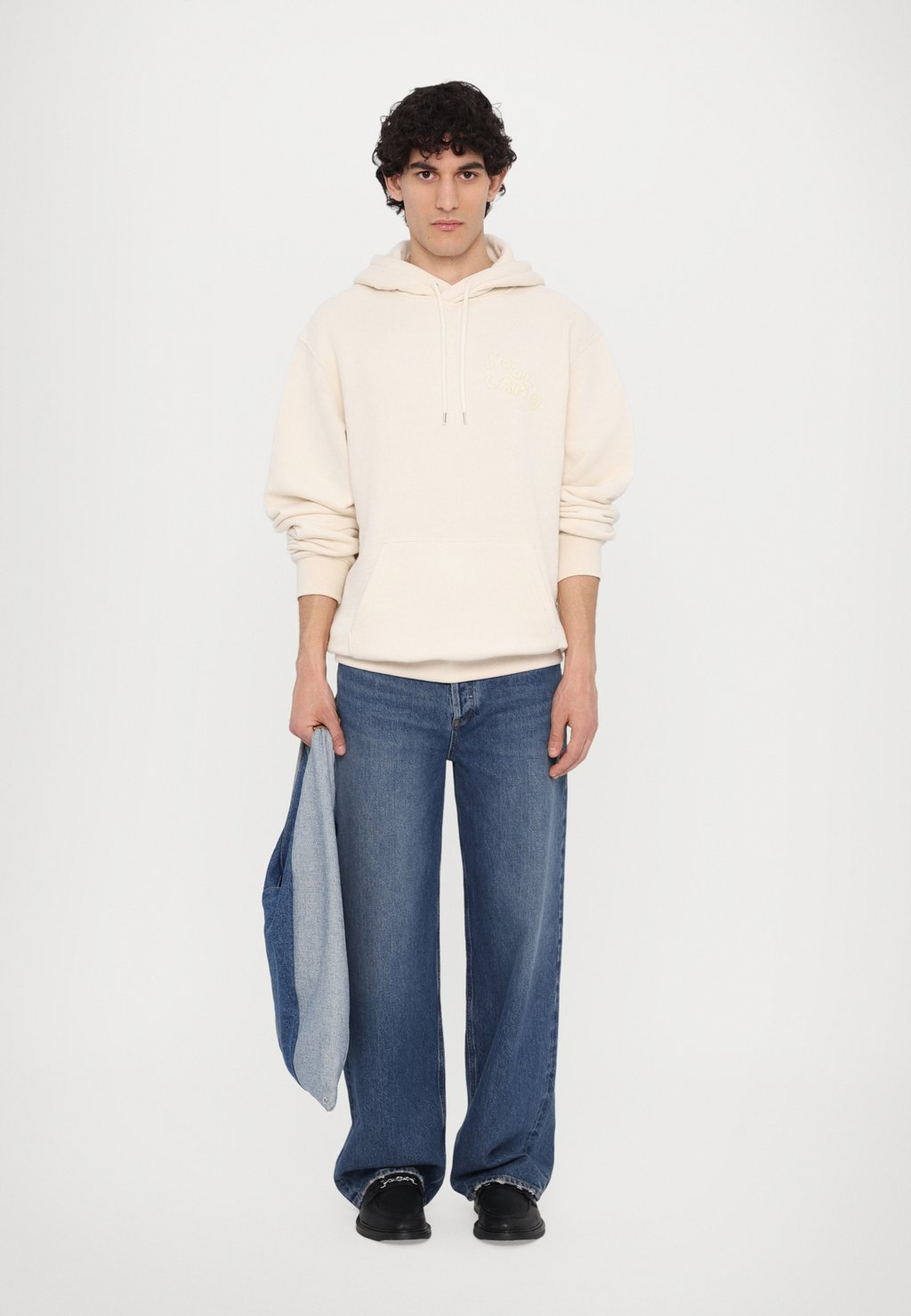 

Толстовка с капюшоном RIKO HOODIE UNISEX - Sweatshirt Soulland, белый
