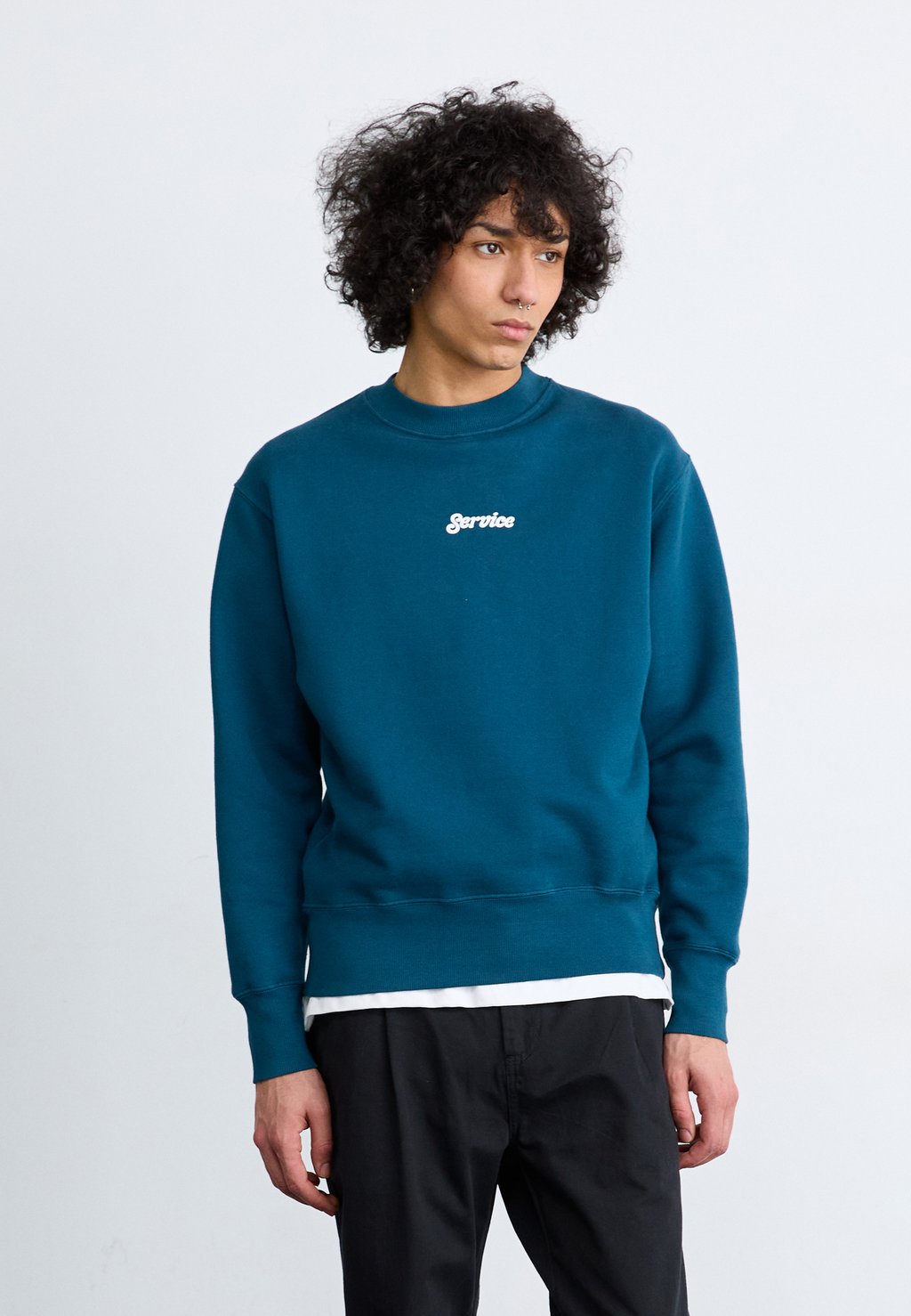 

Толстовка SERVICE LOGO CREWNECK Service Works, синий