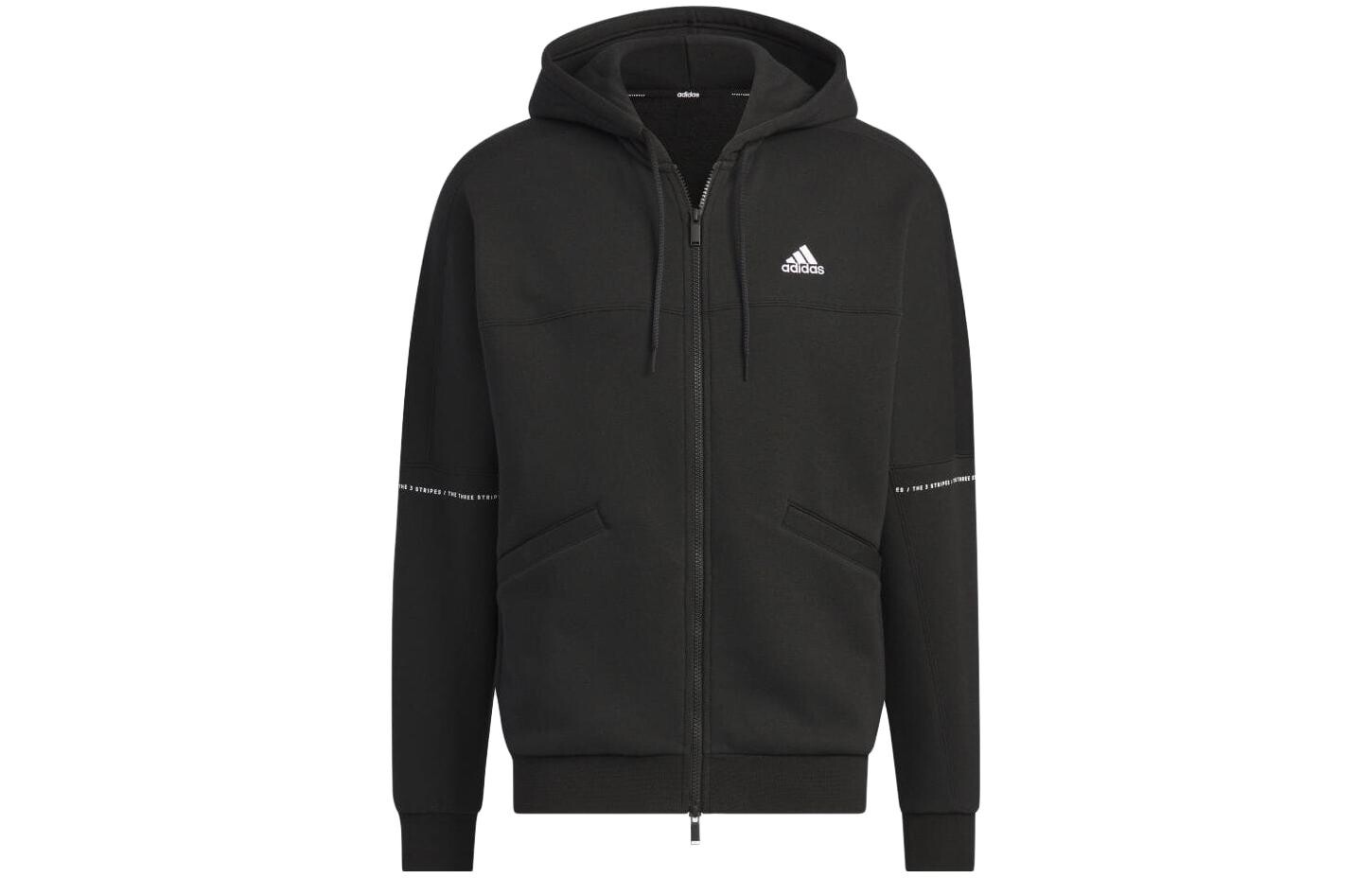 

Толстовка унисекс черная Adidas, черный