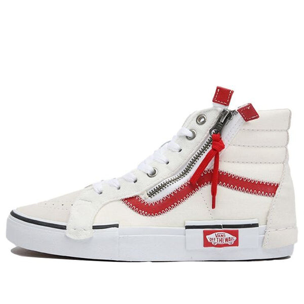 

Кроссовки Vans SK8-HI Reissue Cap Beige/Red, белый