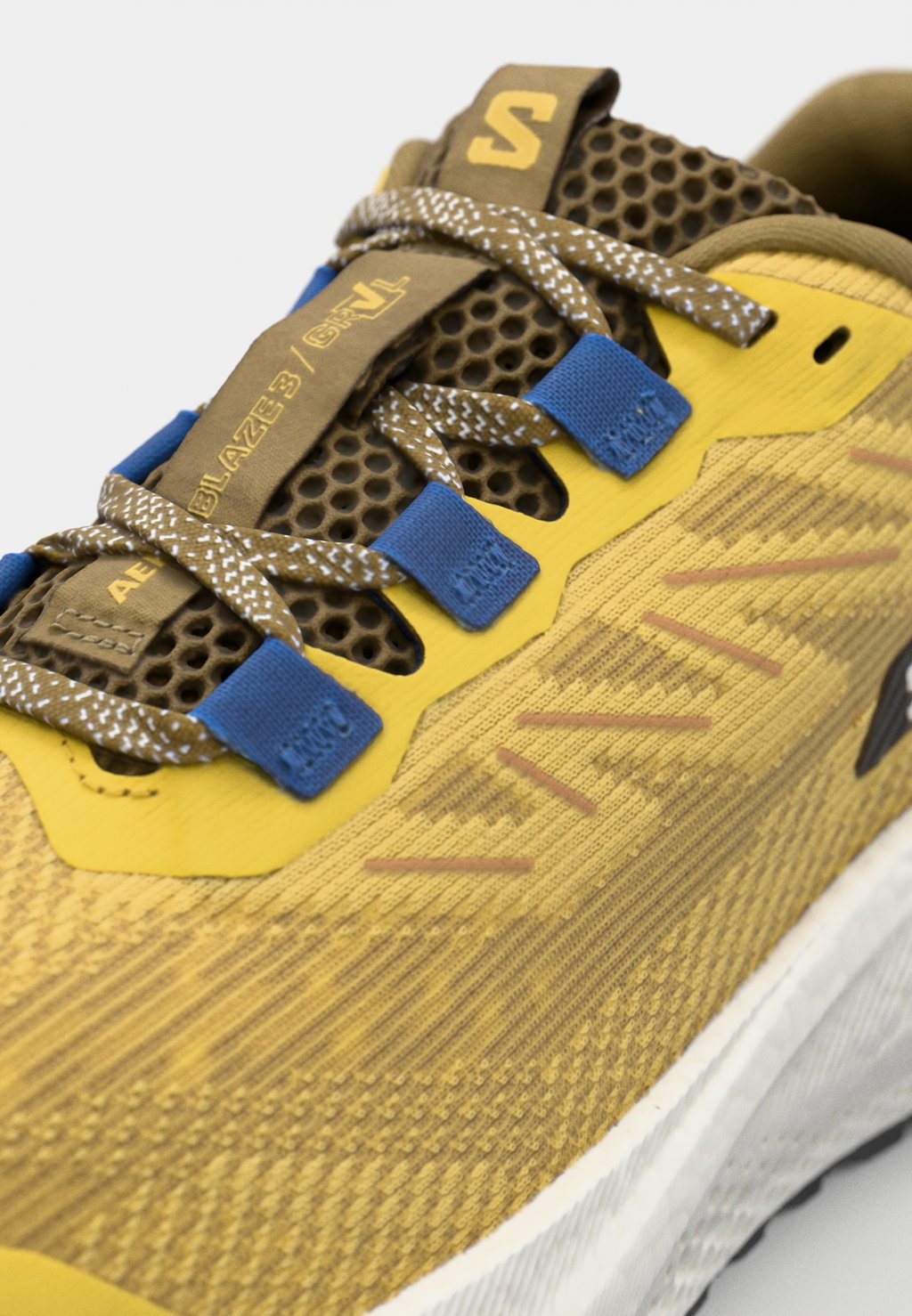 Кроссовки для бега SHOES AERO BLAZE 3 GRVL Salomon, темно-желтый — фото 3