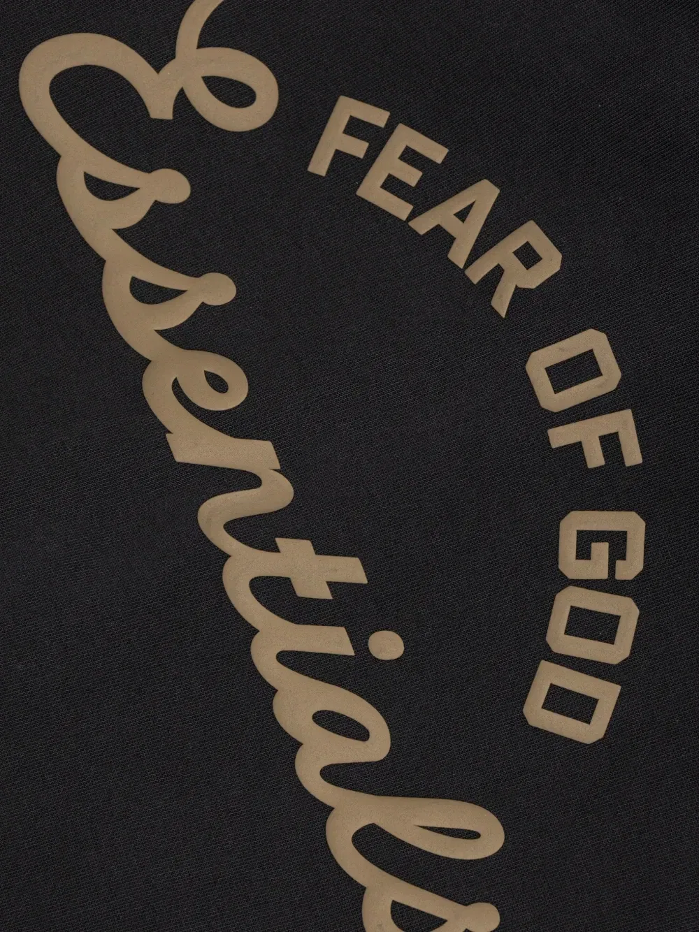 Толстовка с логотипом Essentials Fear Of God Essentials Kids, черный — фото 3
