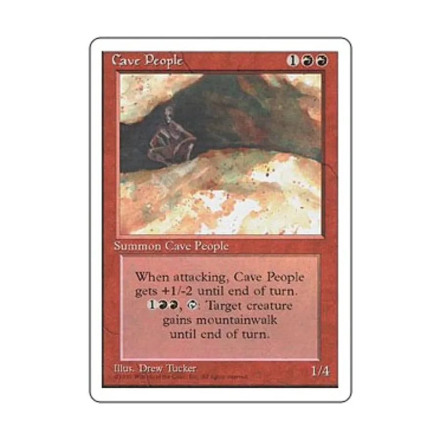 

CCG Пещерные люди (U), MTG - 4th Edition