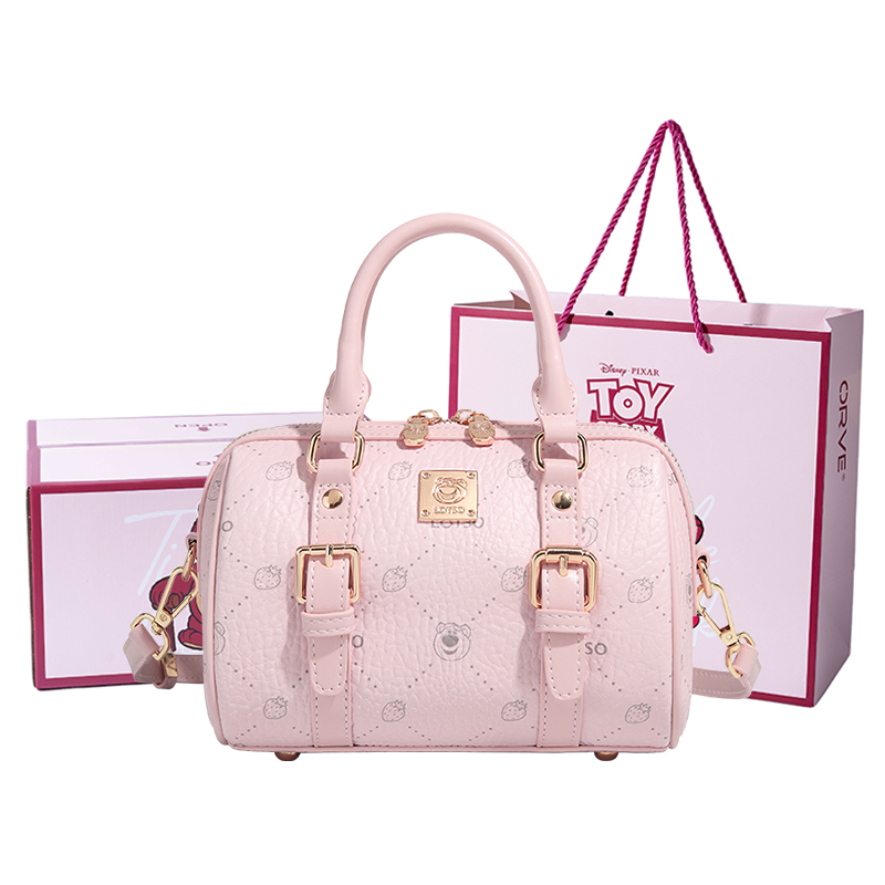

Disney Косметичка серии Strawberry Bear из ПВХ, Pink[Lotso Box+Shopping Bag]