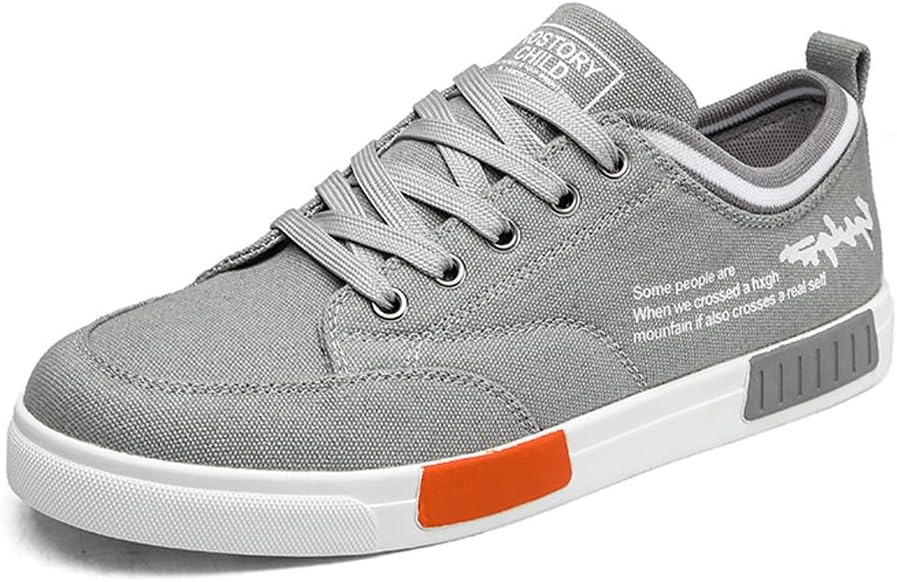 

Мужские модные низкие кеды WELRUNG из ткани, повседневные кроссовки для прогулок и скейтбординга, серый