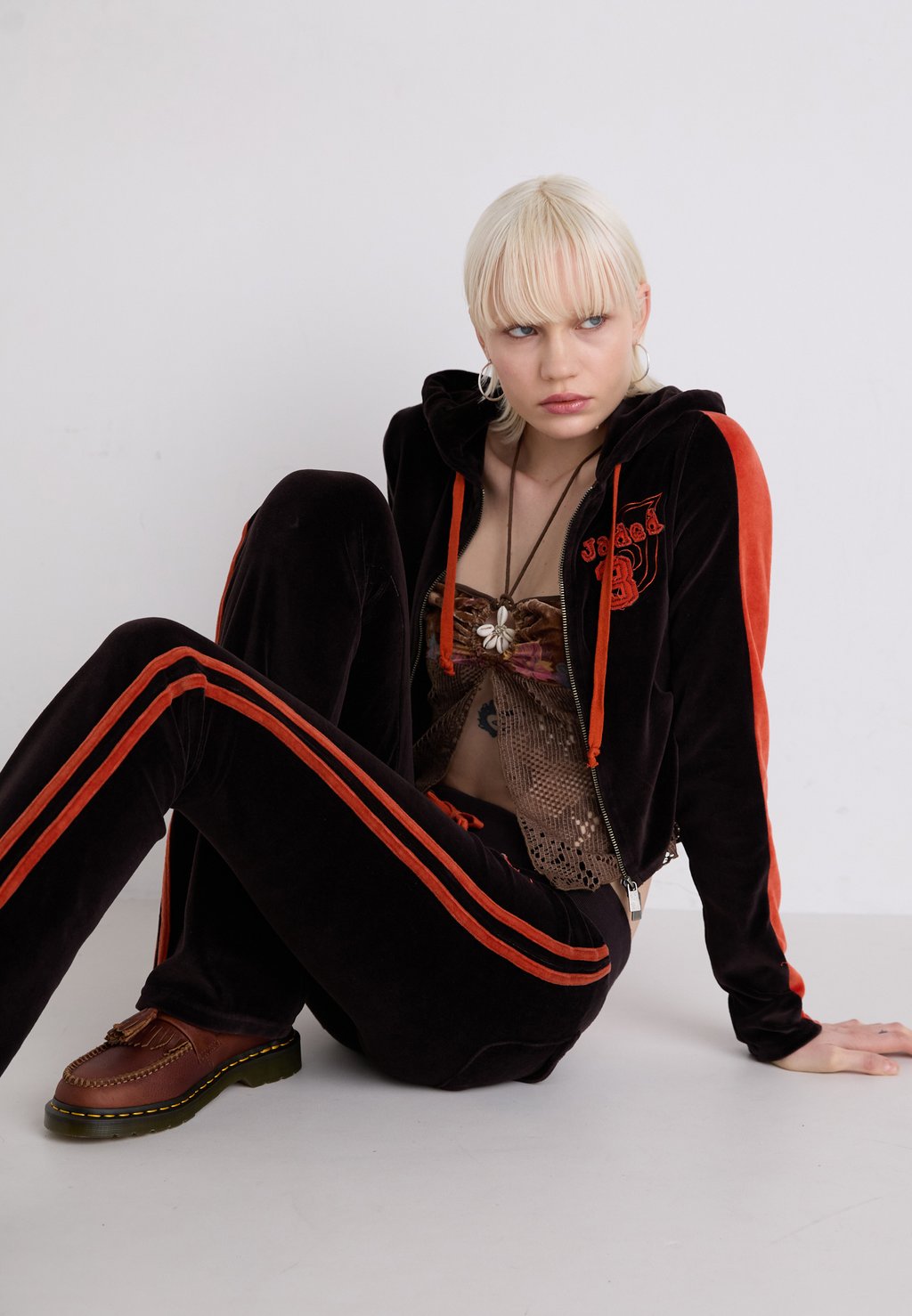 

Спортивные брюки THREE TROUSERS Jaded London, коричневый