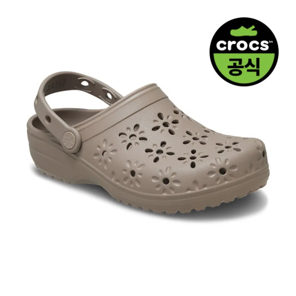 Мужские клоги Classic Floral Cut Out Tau от Crocs — фото 2