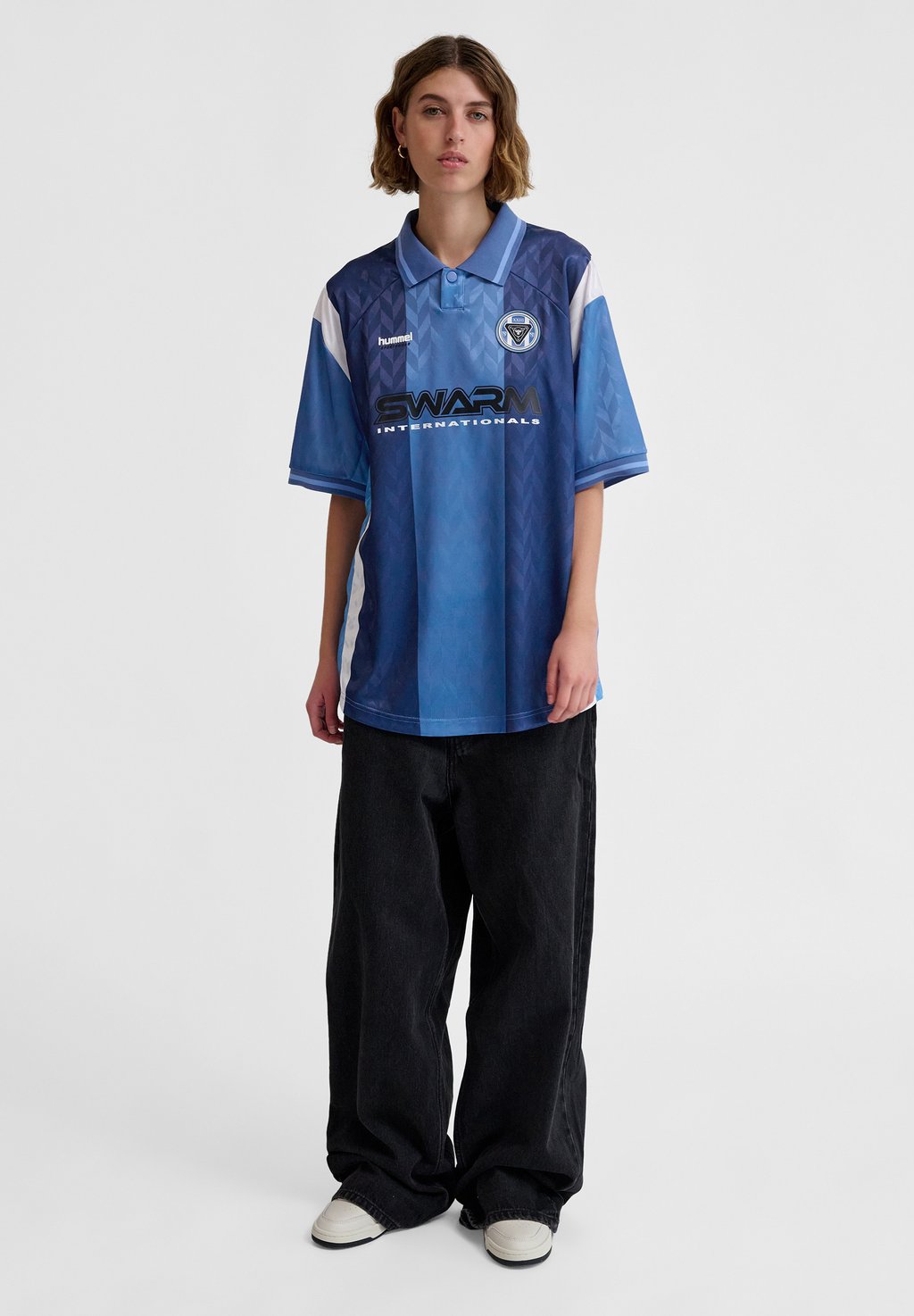 

Рубашка поло LOOSE SOCCER Hummel, синий