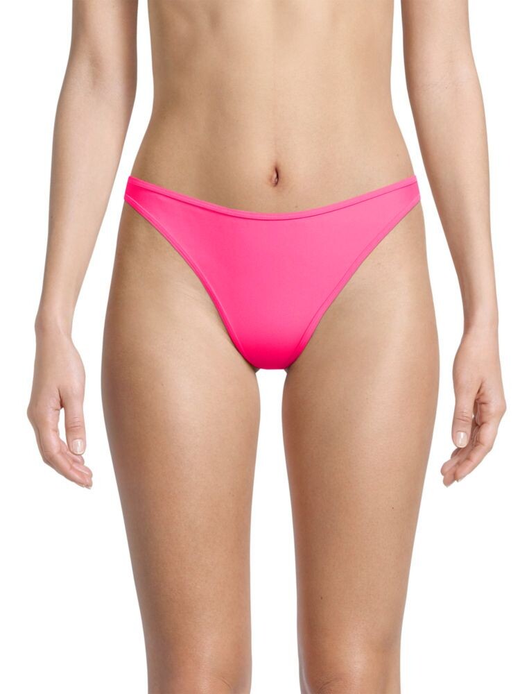 

Твердые плавки бикини Isla Ramy Brook, цвет Deep Rose