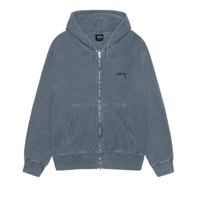 

Худи Stussy Pigment Dyed Buana Zip Hoodie, Navy