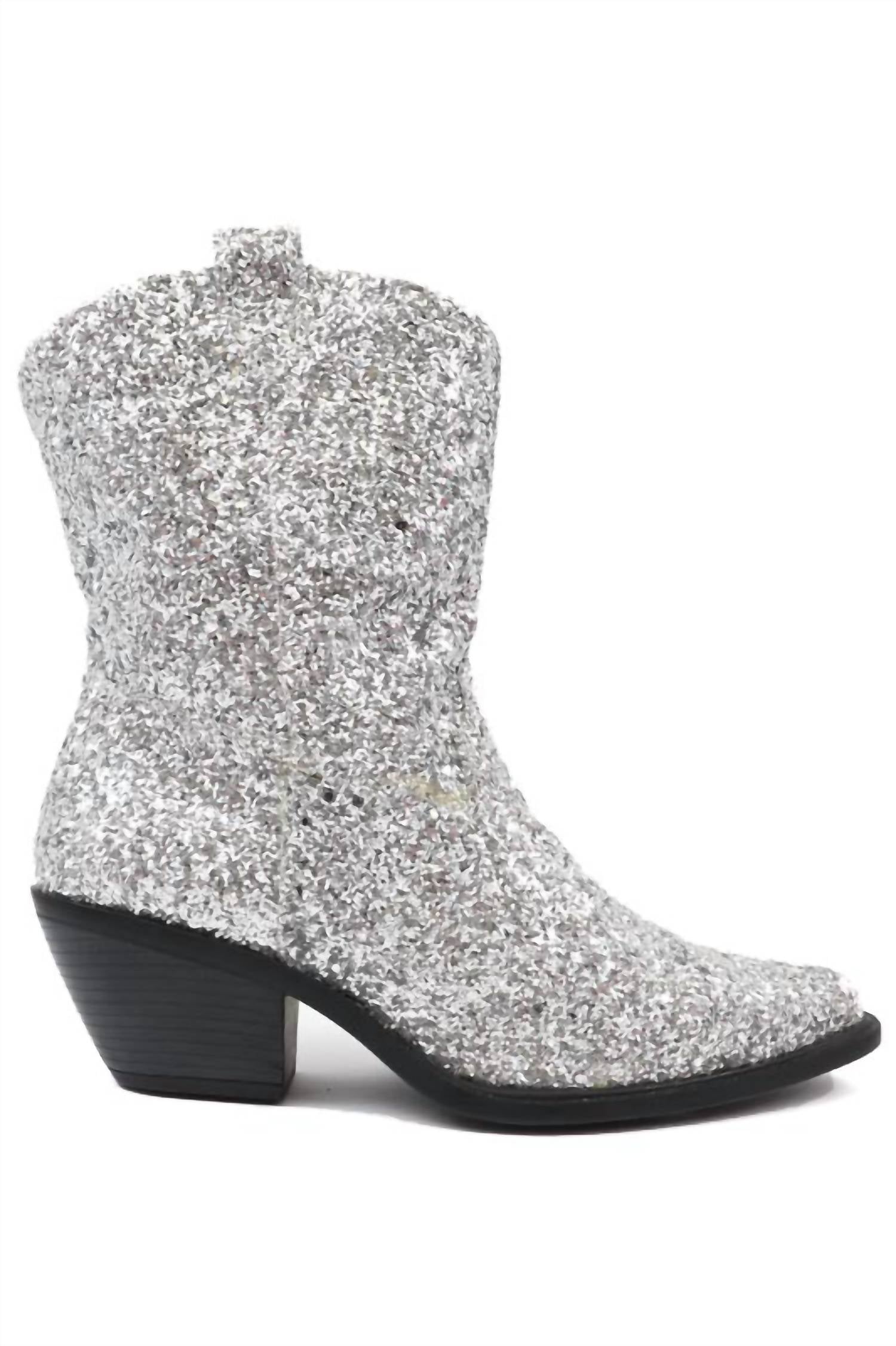 Женские сапоги West 1 Glitter в серебристом цвете Old Cutler, серебряный
