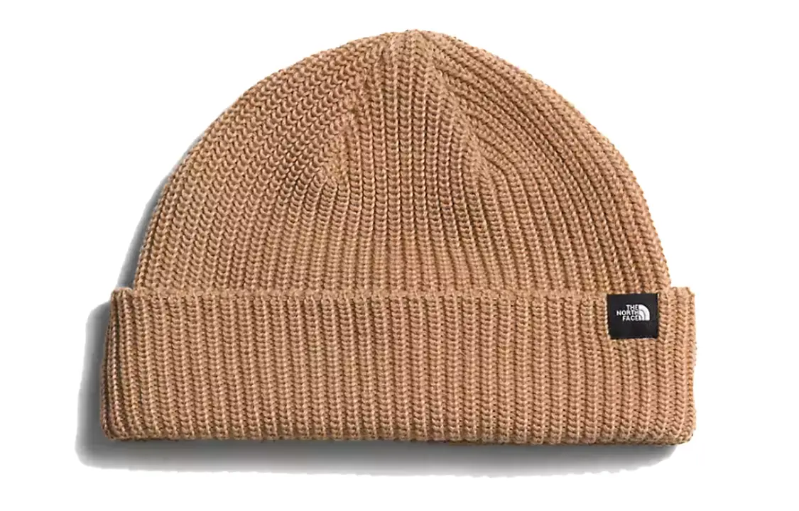 

THE NORTH FACE Унисекс коричневая шапка бини, Brown