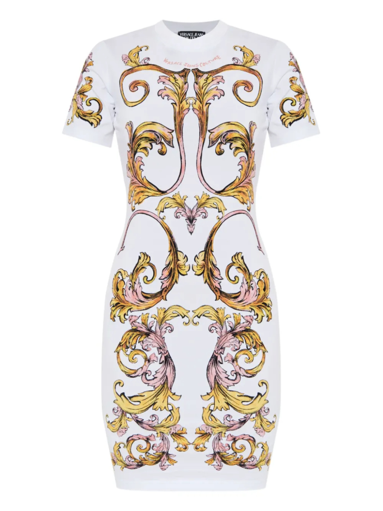 

Платье с принтом «Барокко» Versace Jeans Couture, белый