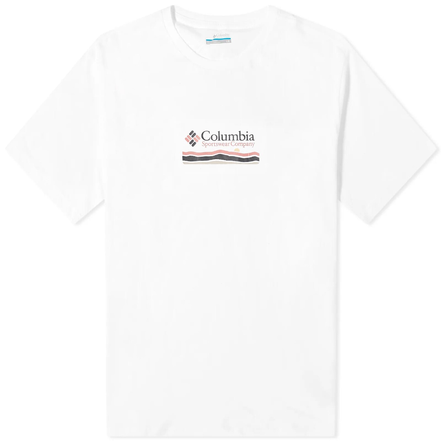 

Футболка Columbia Explorers Canyon Herritage Back Graphic T-Shirt, белый