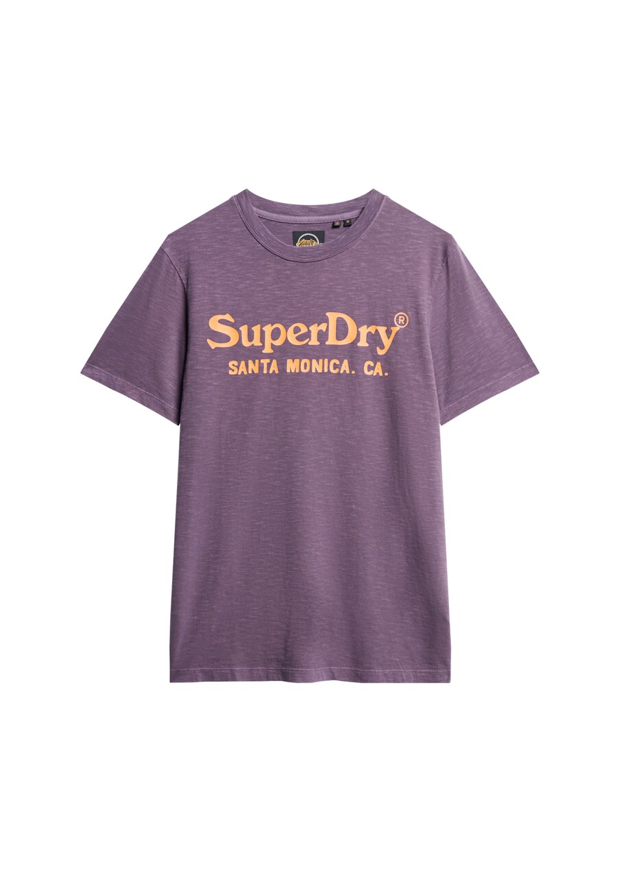 

Классическая футболка Superdry Shirt, фиолетовый