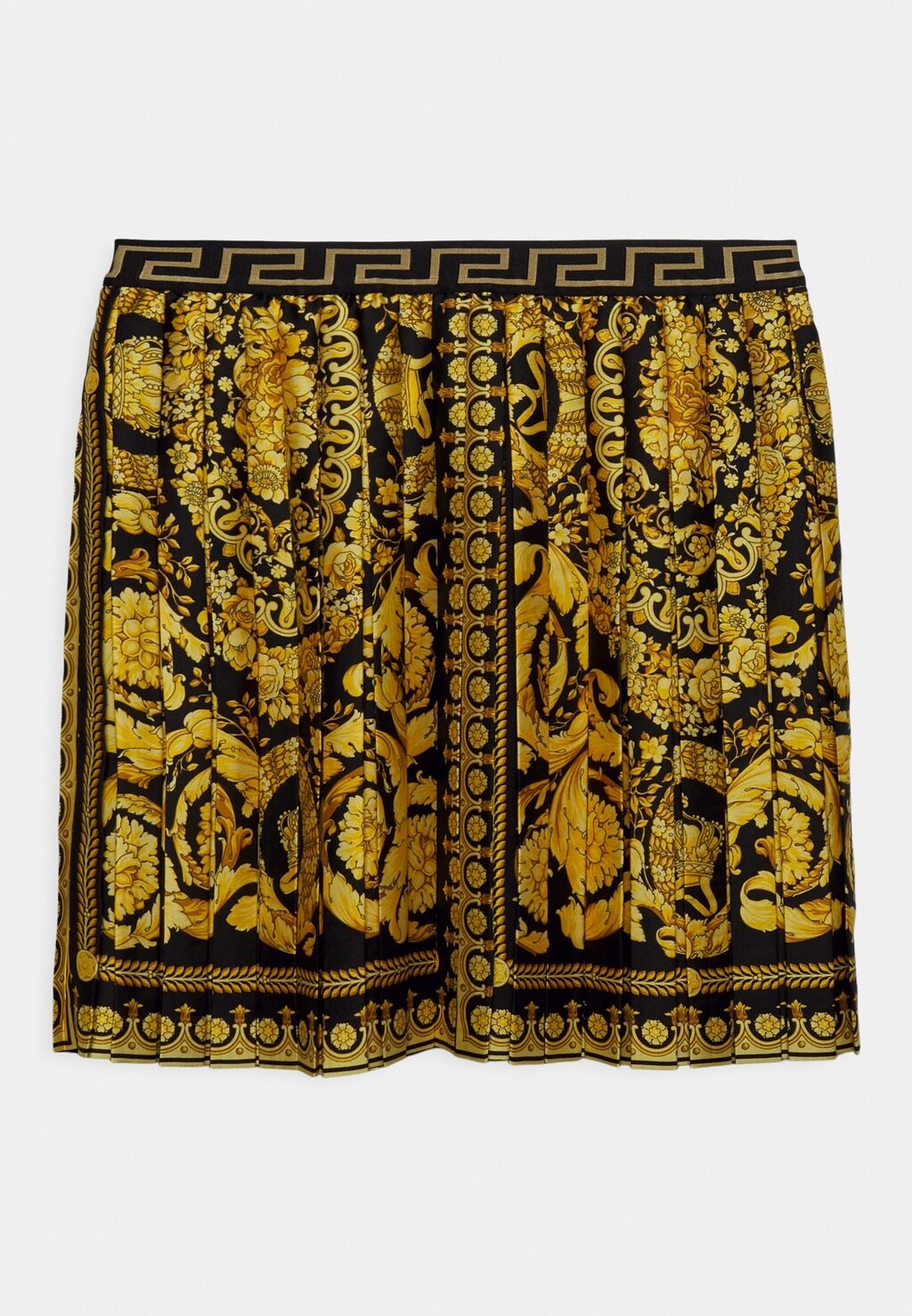 

Мини-юбка Baroque Skirt Kids Versace, цвет nero/oro