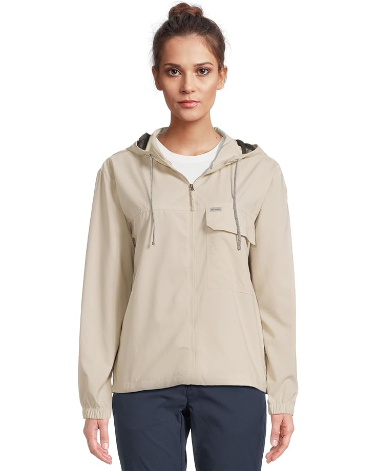 

Рубашка Columbia Skien Valley Hooded Long Sleeve Shirt, цвет Dark Stone