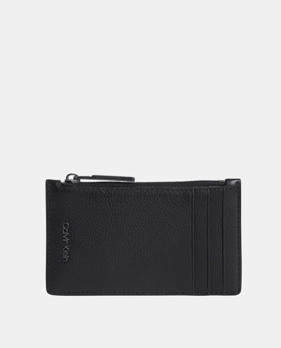

Мужской держатель для карт из искусственной кожи Calvin Klein, чёрный