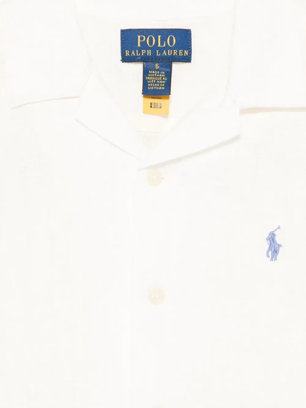 Рубашка Andy Polo Ralph Lauren Kids, белый — фото 3